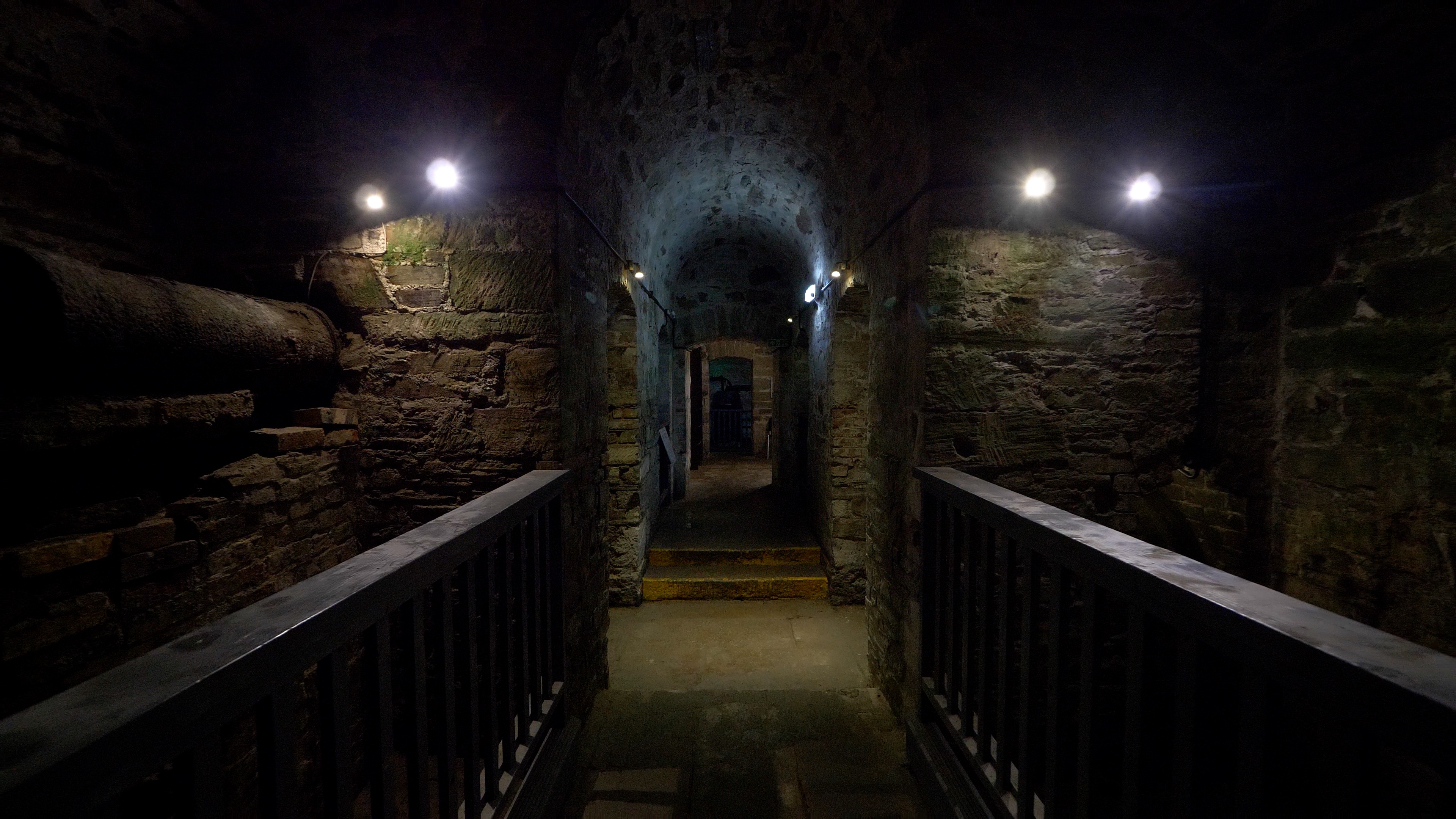 A paranormal tour at Bodmin Jail, Cornwall UK